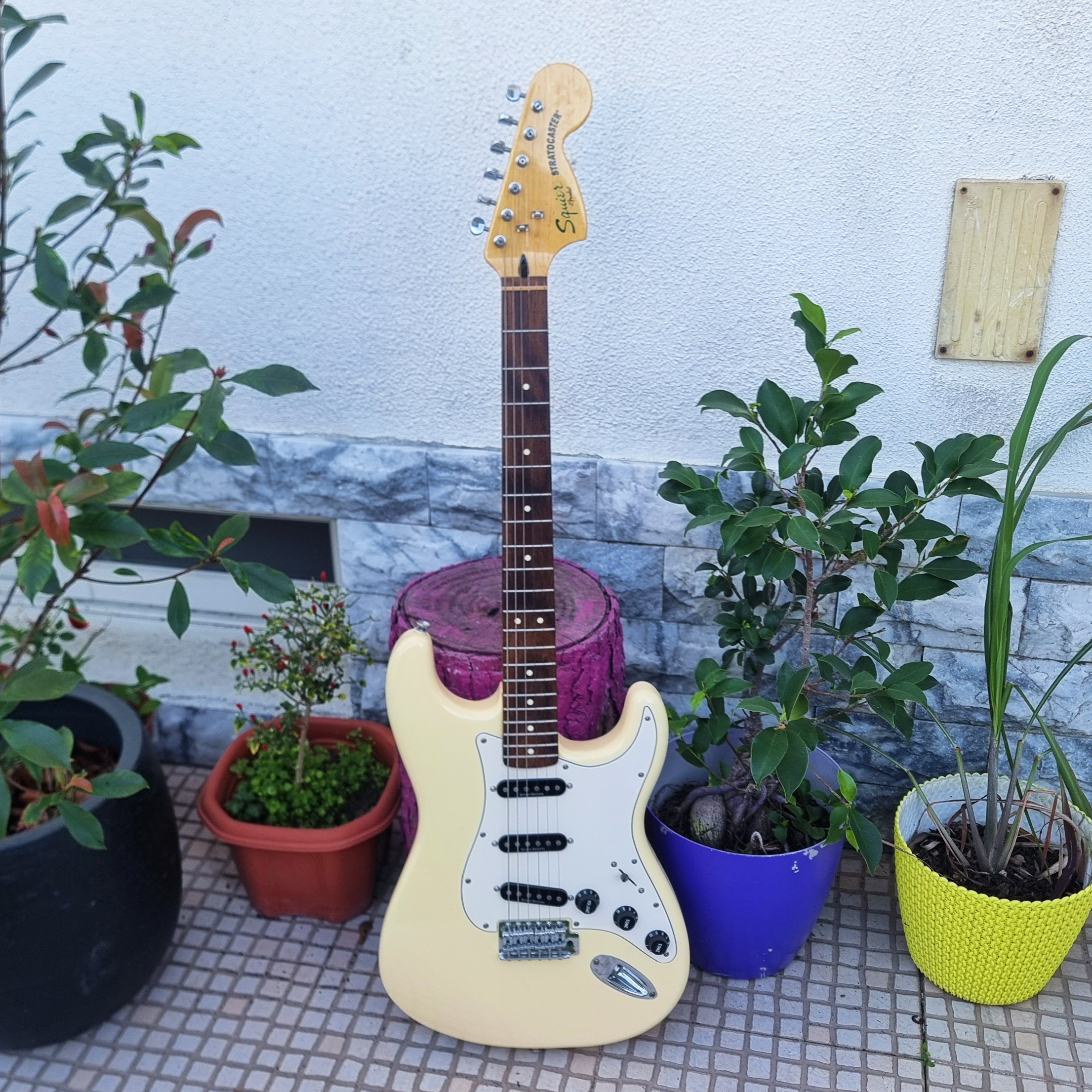 Guitarra  Squier Standard Stratocaster Butterscotch Blonde