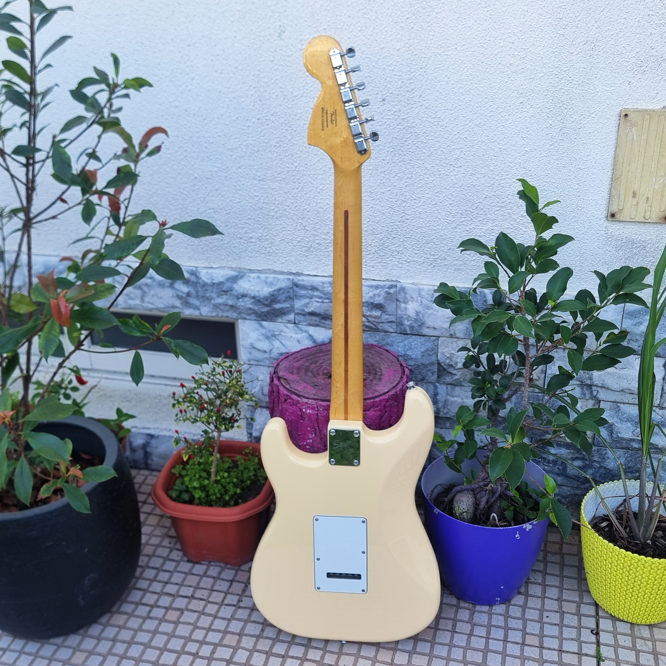 Guitarra  Squier Standard Stratocaster Butterscotch Blonde