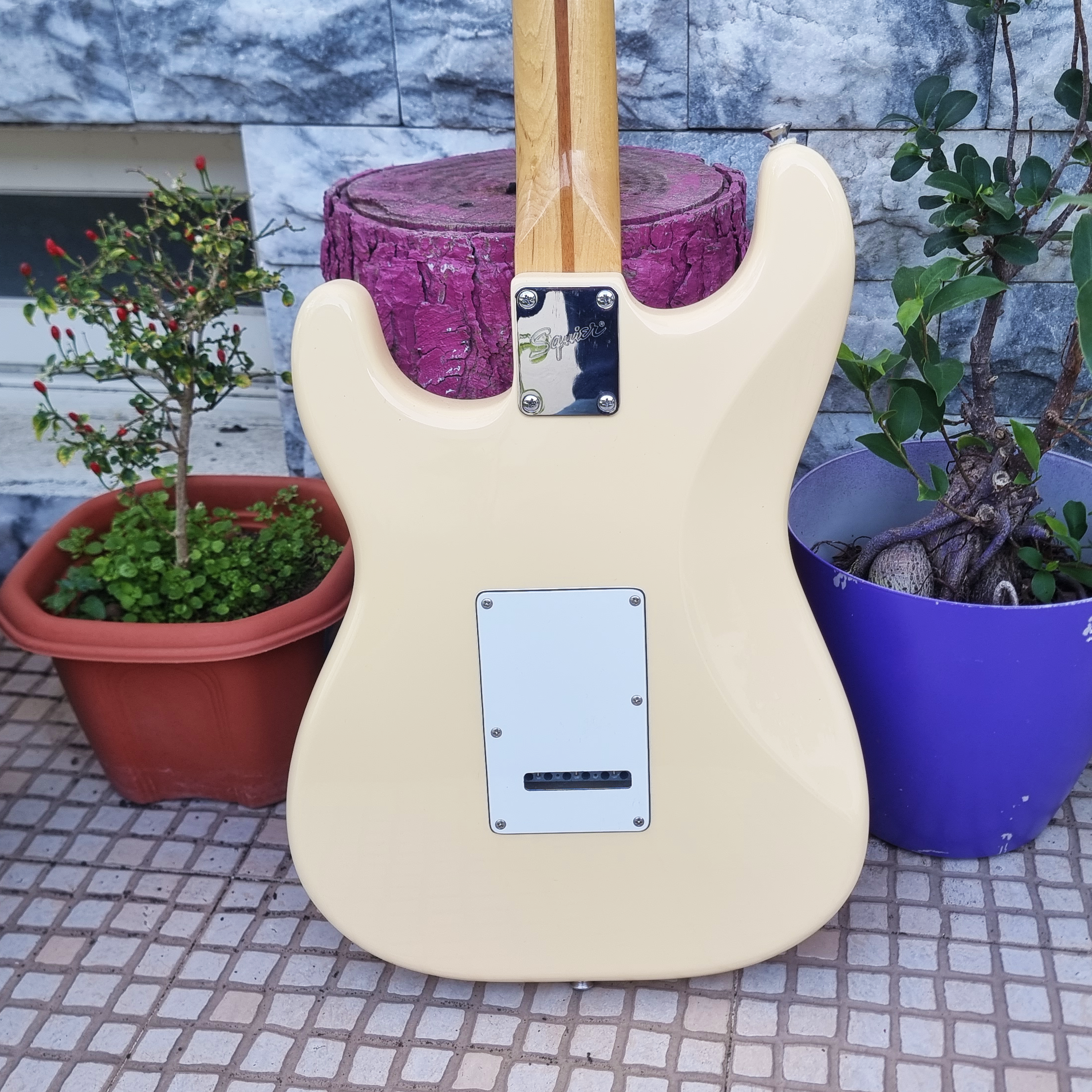 Guitarra  Squier Standard Stratocaster Butterscotch Blonde