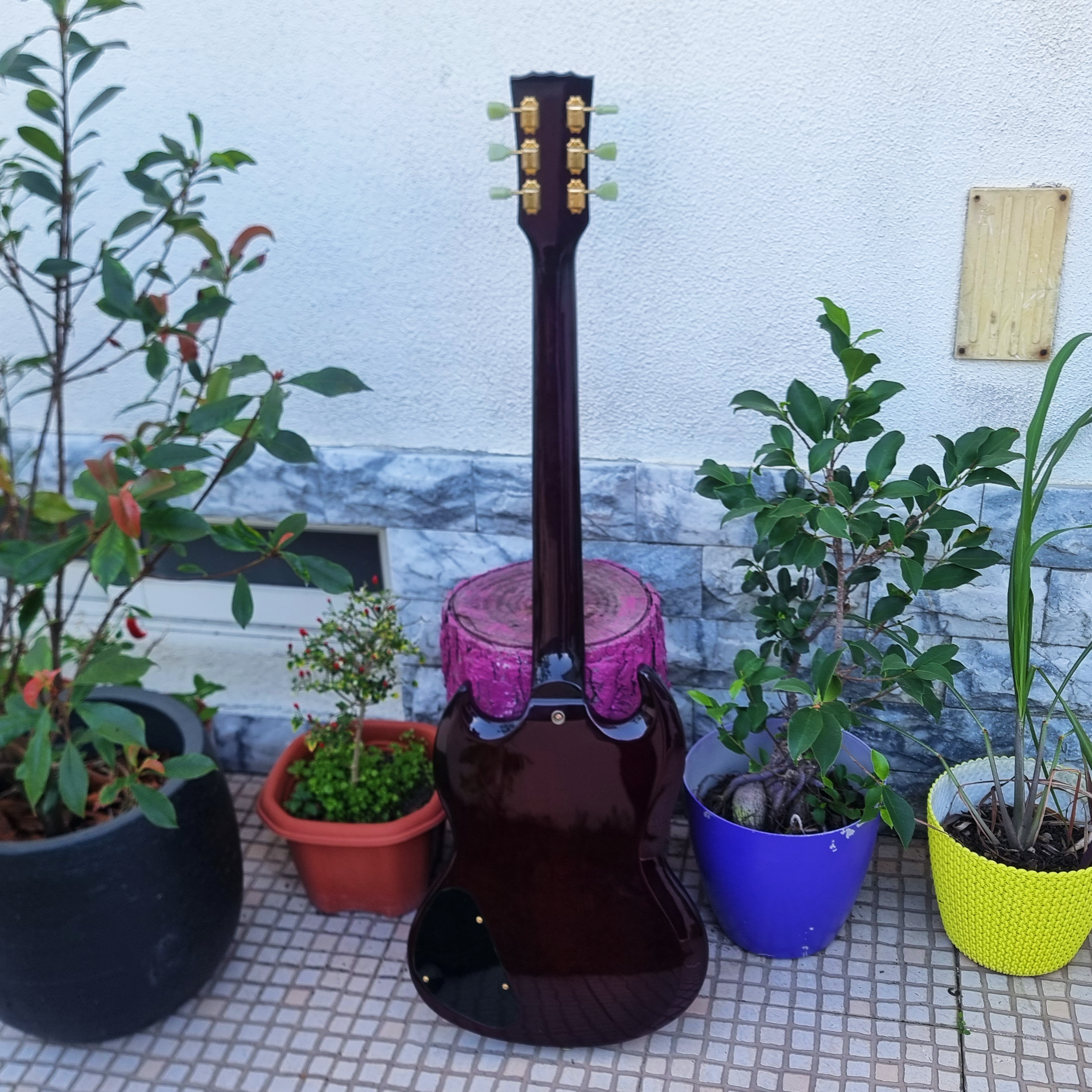 Guitarra Vintage VS6 SG Red