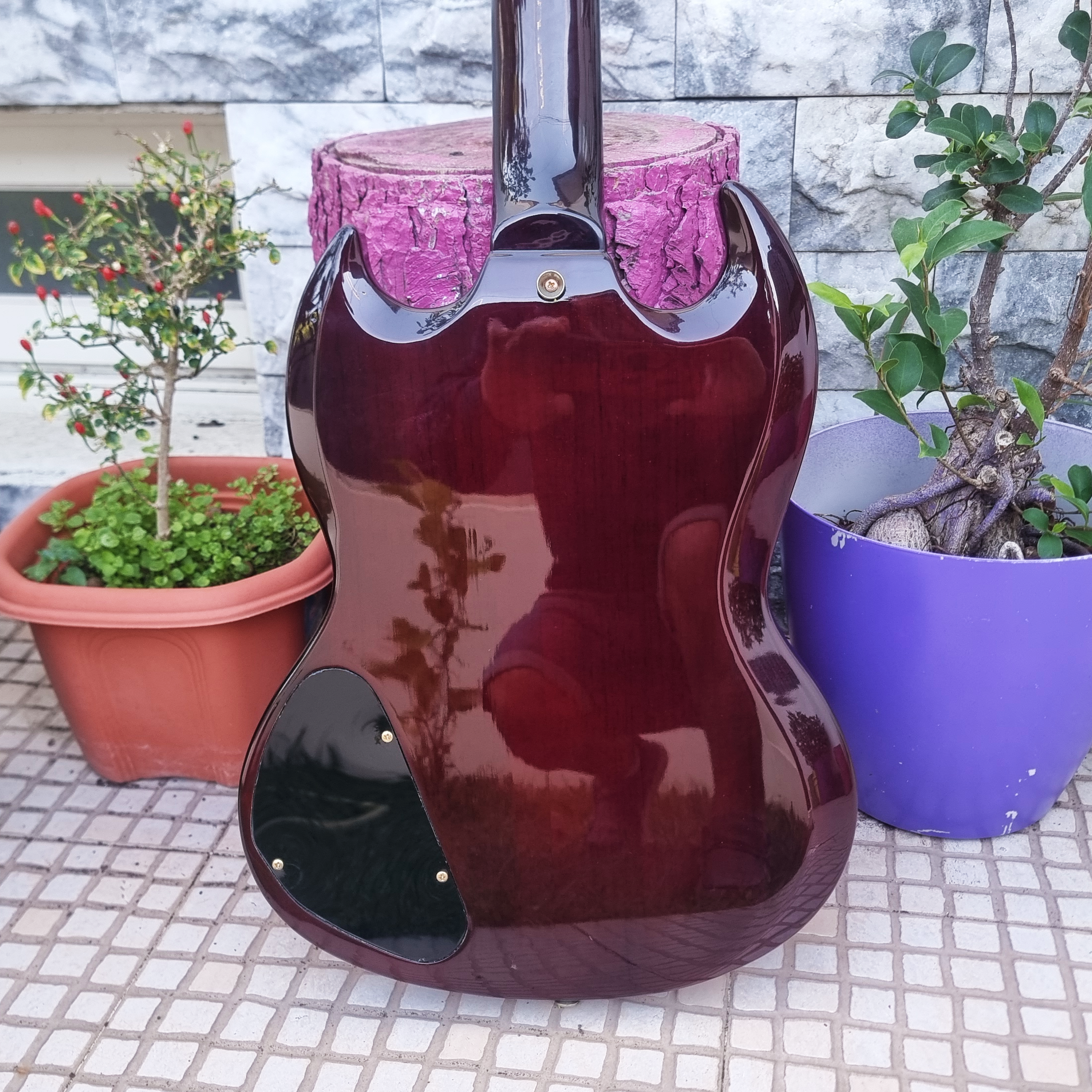 Guitarra Vintage VS6 SG Red