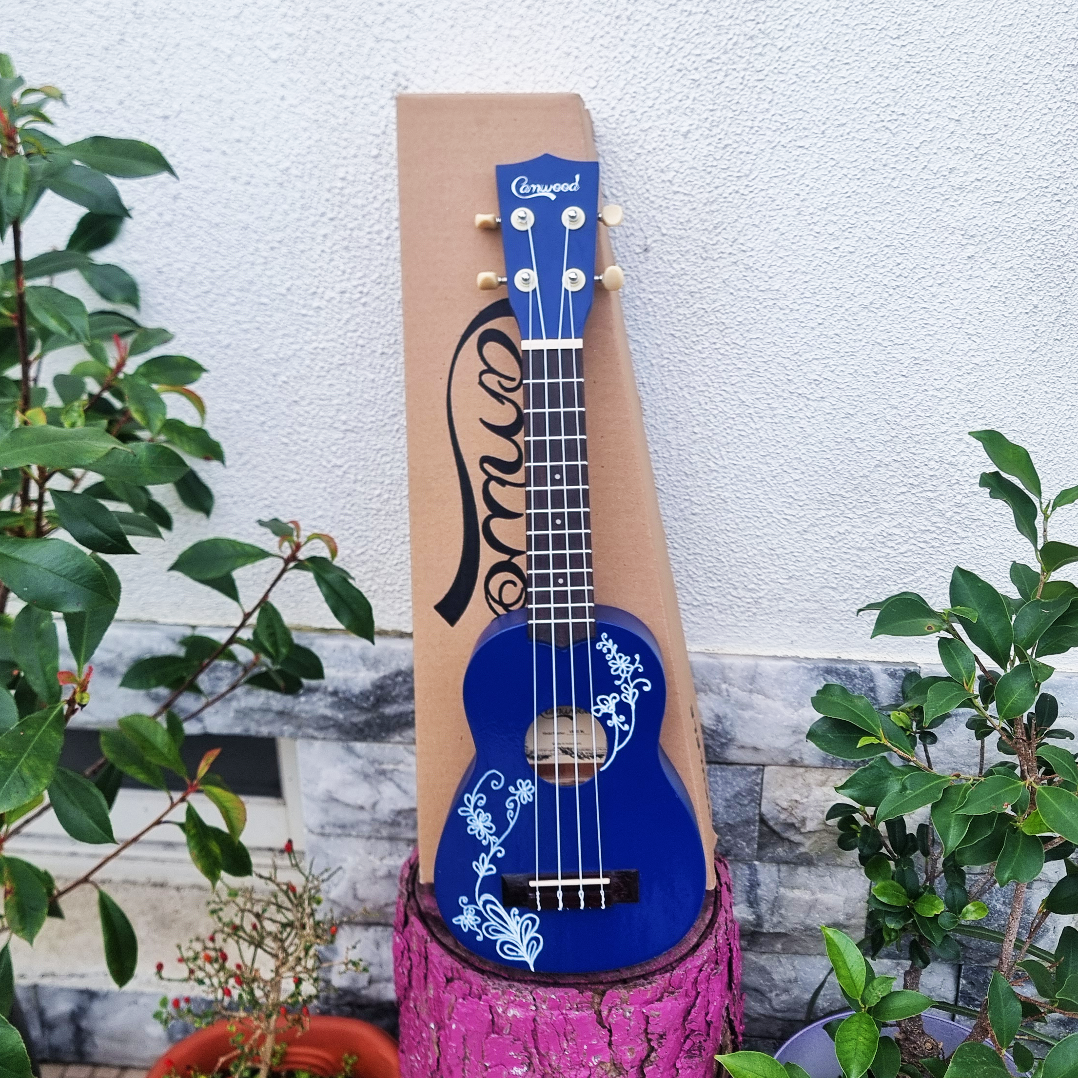 Ukelele Soprano Flores de Coral